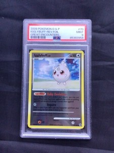 Pokemon Cards: Great Encounters Reverse Holo: Igglybuff 70/106 PSA 9