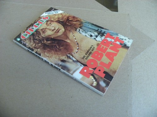 1975 Popular Library Circus ROBERT PLANT Led Zeppelin's Golden Boy pb 1st editio - Picture 6 of 6