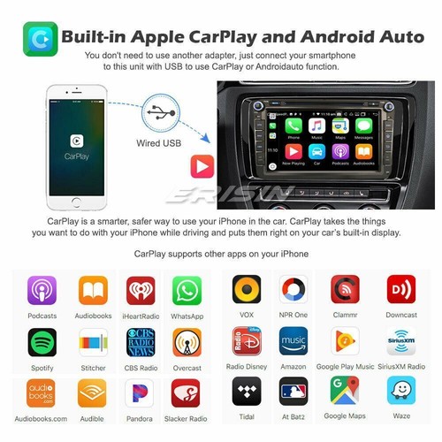 8-Kern Android 12 Autoradio GPS Navi Für VW Passat Golf 5 Seat Jetta Tiguan DVD - Bild 5 von 12