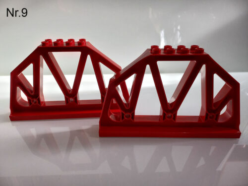 Lego Duplo Eisenbahn Zubehör Brücke Schienen Weiche Gleis Kreuzung 2 - Bild 10 von 10