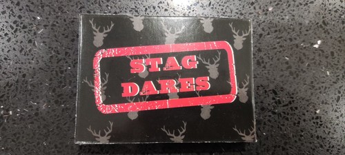 STAG DO Party DARE CARDS Novelty STAG Night Out 24 In A Pack BOYS Game Amscan - Afbeelding 4 van 6