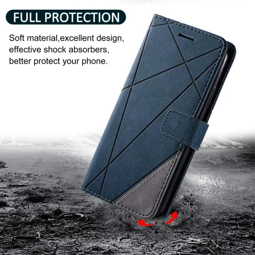 Coque Flip Case Cuir PU pour Samsung A04s A54 A53 A52 5G S23 Ultra S22 S21 FE - Photo 3/10