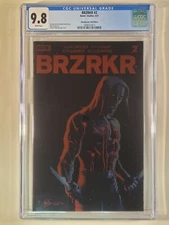 BRZRKR 2 CGC 9.8 Boom! Studios Albuquerque Foil Variant