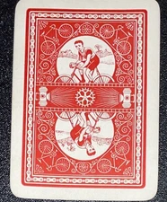 LB5 Swap Playing Cards 1 OLD WIDE ENGLISH BICYCLE PATTERNS