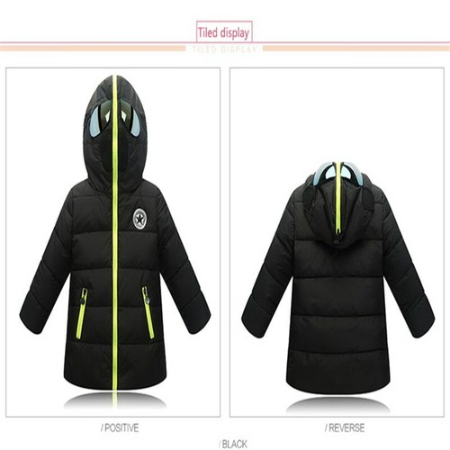 Giacca bambini invernale occhiali moda 2020 bimbi  giubbotto - Foto 2 di 11