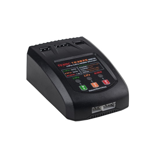 TE3025 25W Cargador de Equilibrio para 2S-3S 7,4-11,1V Cargador de Batería LiPo/LiFe/NiMH - Imagen 2 de 16
