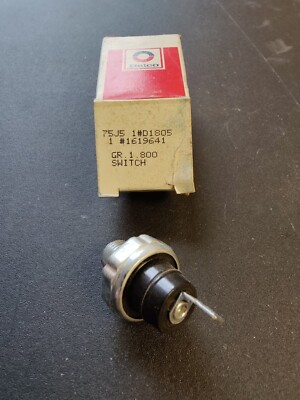 #ad NOS OEM 1967 92 Buick Olds Caddy Pont Oil pressure Switch w light Delco 1619641 $15.99