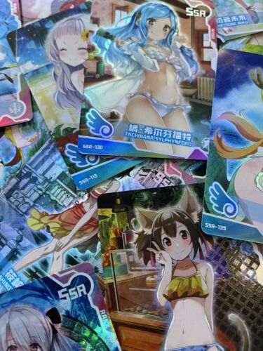 Waifu Goddess Story(Maiden) Girl Party Random 9 Cards (8 SSR+1 UR/CP) No Dupes - Picture 3 of 12