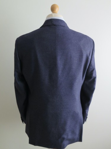 Luigi Baldo Tollegno 1900 Seiden-Kaschmir-Mischung Blazer Jacke Gr. UK 40R - Bild 4 von 8