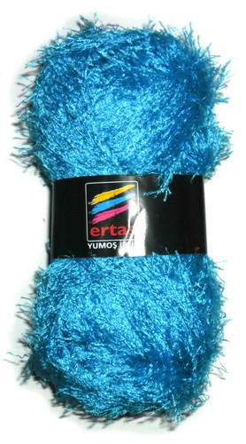 FANCY FUR LIKE HAND KNITTING YARN, 100 GRAMS X1 SKEIN, VARIOUS COLOURS - Bild 6 von 11