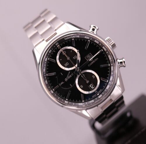Tag Heuer Carrera Calibre 1887 Fullset CAR2110.BA0720 Auto. Chrono. - Bild 6 von 16