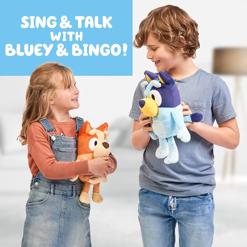 (Paquete de 2), peluche de 12 pulgadas Talking Bingo, juguete para niños pequeños - Imagen 8 de 13