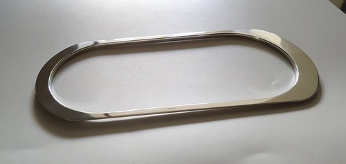 D Chrom Blende für Getränkehalter / Mercedes W246 - Aluminium poliert - Picture 2 of 3