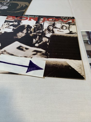 The Best of Bon Jovi Cross Road 2 rote LP Vinyl farbige Schallplatte Greatest Hits R7 - Bild 23 von 24
