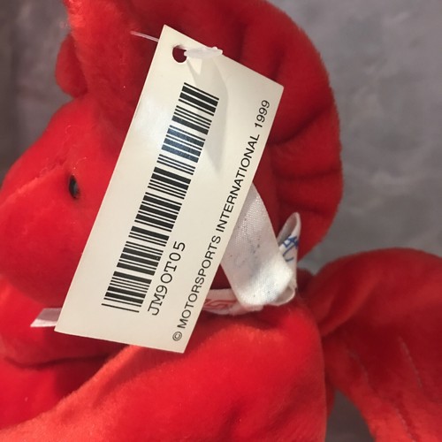 1999 Motorsports International #12 Mayfield NASCAR Mobil Pegasus Plush Beanie - Picture 5 of 12