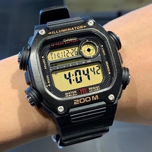 CASIO DW-291H-9AVCF⎪DW-291H-9A⎪Original⎪Hombre⎪10 Years Battery⎪Heavy Duty - Imagen 8 de 9