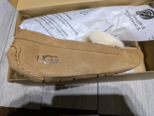 Ugg Australia Womens Dakota Shearling Braid Slipper Shoe Sz 8.0 Brand New - Picture 4 of 6