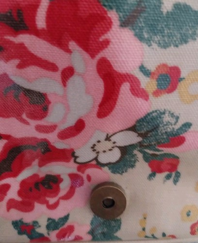 Vintage Original Cath Kidston PVC Cotton Shoulder Satchel Bag 13"x 10" - Picture 19 of 19