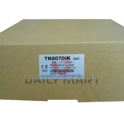 WEINTEK WEINVIEW TK6070IK NEW IN BOX 7" TFT LCD 32-BIT 400MHz HMI PANEL DISPLAY - Picture 4 of 4