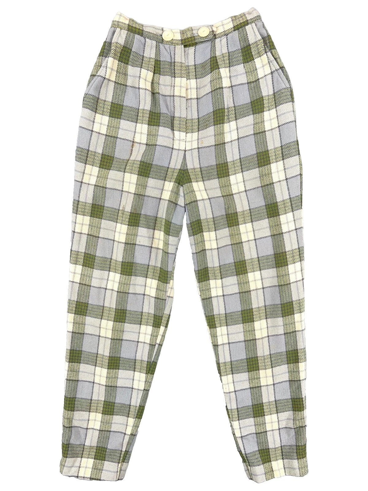 Frente plano pantalones Vintage 1940s para Hombre