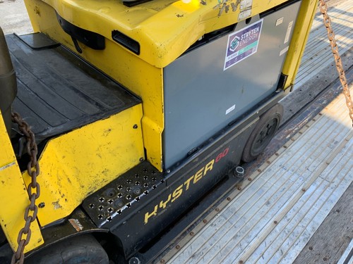 Hyster 60 E60XN-33 48V Electric Forklift 20K Hours W/ Cascade Swing Layer Attach - Picture 13 of 16