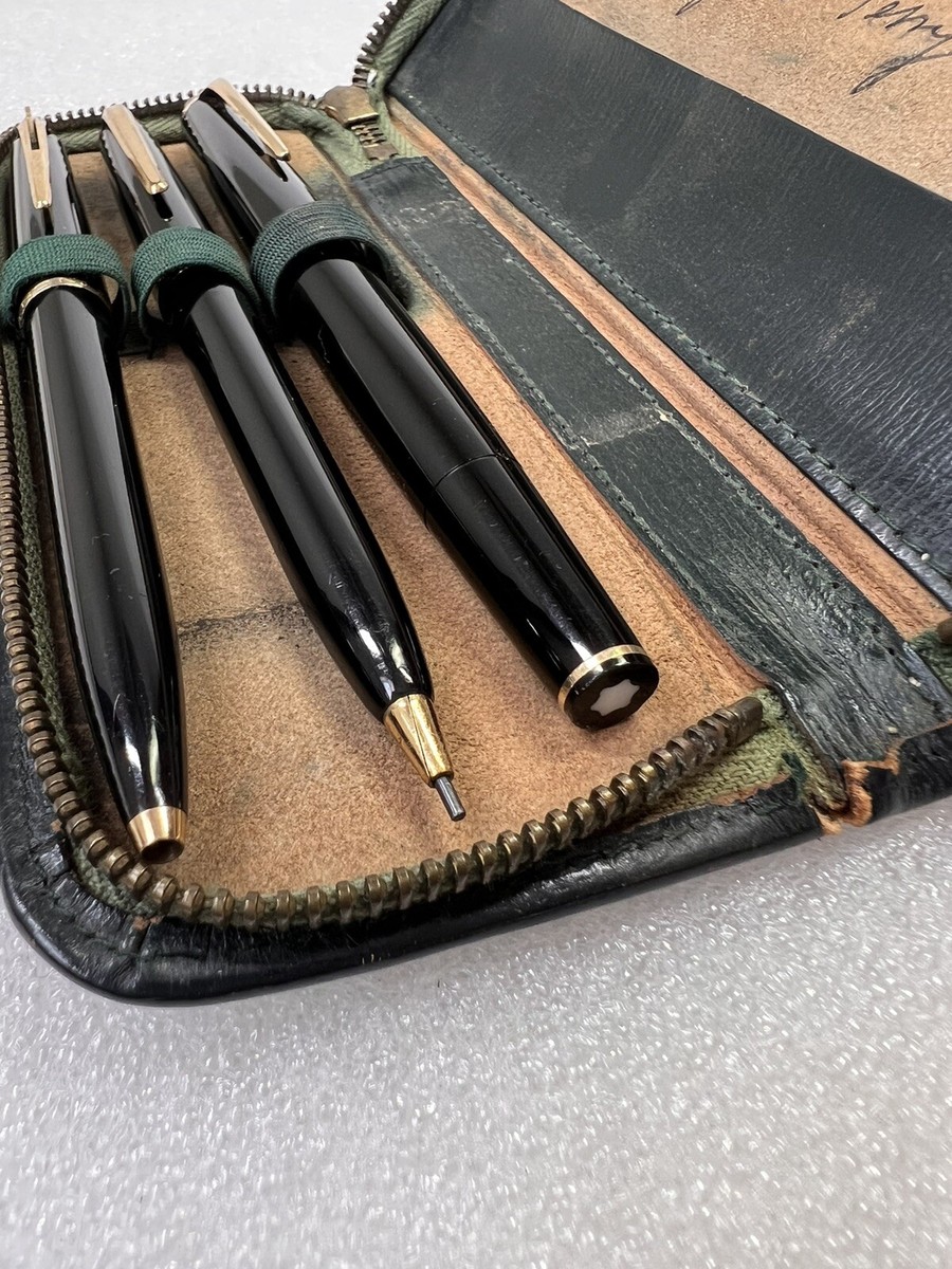 万年筆 MONTBLANC No.12 EF Stunning 1960s MONTBLANC 12 Masterpiece Meisterstuck Black