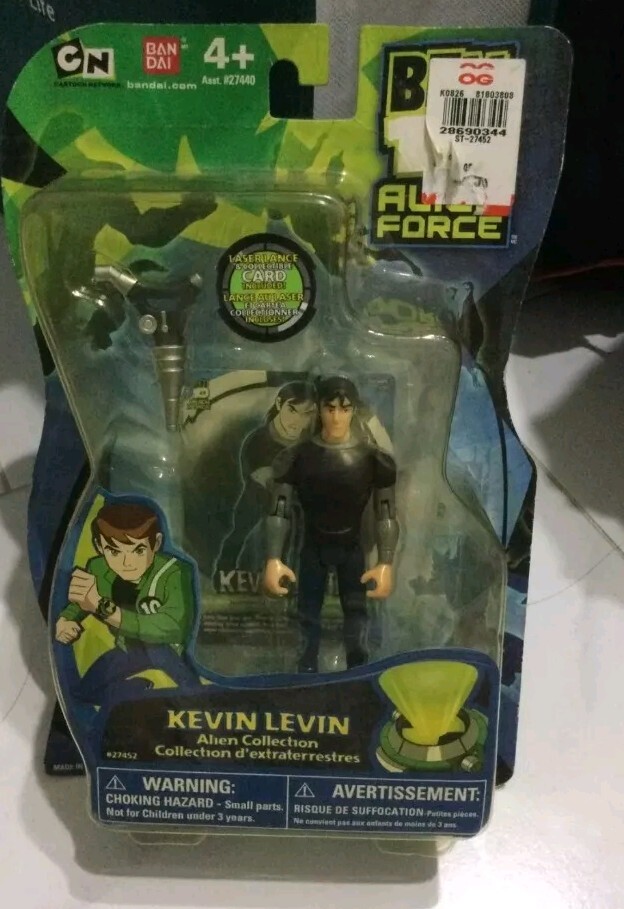 New KEVIN LEVIN 11 Ben 10 DNA ALIEN FORCE 6 inch Action