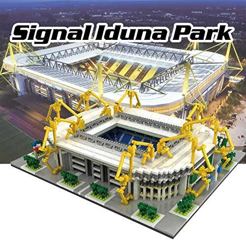 Señal de edificio atómico Iduna Park estadio Borussia Dortmund bloques de construcción BVB 09 - Imagen 3 de 7