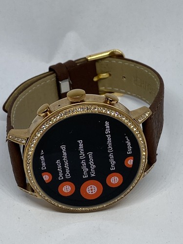 Fossil Gen 4 Authentic Digital Dial Smart Watch Custom Band FTW6011 LT432 - Picture 7 of 12