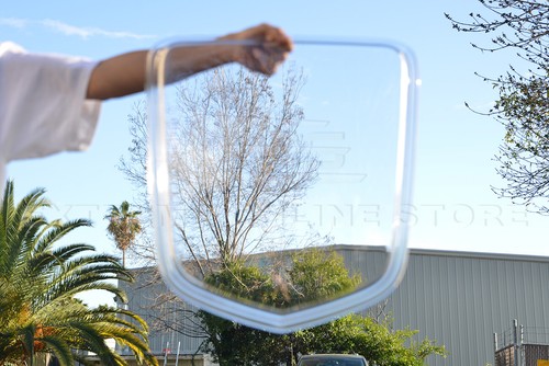 ZR1 Style Polycarbonate Front Hood Window Insert For 05-13 Corvette C6 - Picture 9 of 11