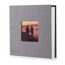 Self Adhesive Magnetic Photo Album, Self-Stick DIY Scrapbook for 4 6 Pictures