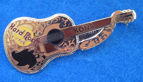 KONA HAWAII BUDDY HOLLY DEAD ROCKER GIBSON GUITAR SERIES Hard Rock Cafe PIN
