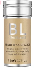 Hair Wax Stick Pomade Non-greasy Styling for Fly Away & Frizz & Wigs 2.7 oz H