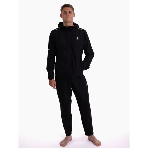 Mymotus giacca running sportiva uomo nera RM41 black - Foto 3 di 12