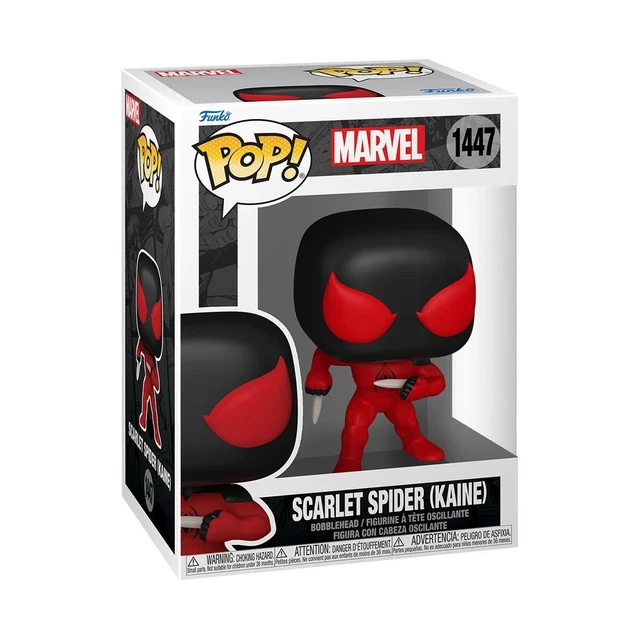 Funko Pop Spider-Man: Scarlet Spider (Kaine) #1447 w/ Protector