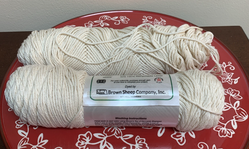 Lot of Brown Sheep Cotton Fleece Yarn 80% Cotton 20% Merino Wool - CW-105 Putty - Picture 3 of 5