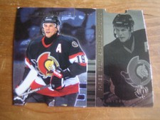 Alexej Yashin Upper Deck UD3 98/99 Three Star Spotlight Die-Cut  Senators NHL