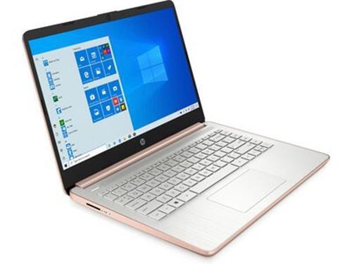 HP 14 Laptop - 14" Touch Intel Celeron 4GB RAM 64GB SSD Win 10 S, Pale Rose Gold - Picture 4 of 6