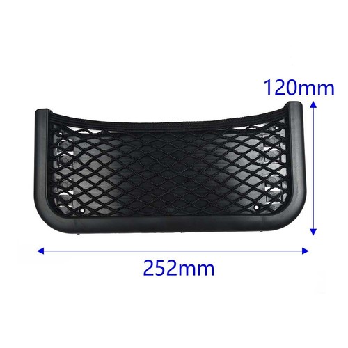 2x Car Large Storage Net Pocket For Caravan Car Organiser Cargo Holder Pack - Picture 6 of 16