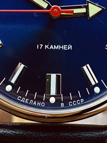 Wostok Vostok Vintage Wrist Watch 17 jewels Rare USSR Watch cal. 2409 Soviet - Picture 2 of 17
