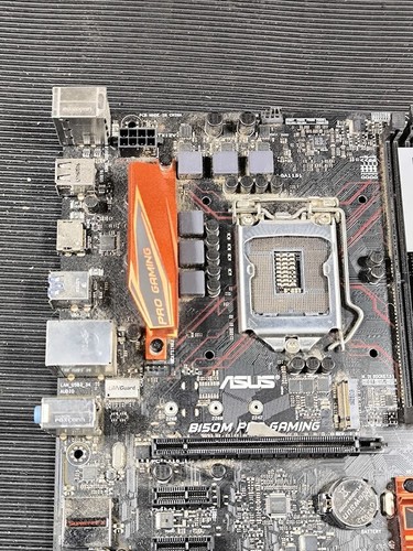 Carte mère gaming ASUS B150M Pro - Occasion, sans I/O Shield - Photo 2/9