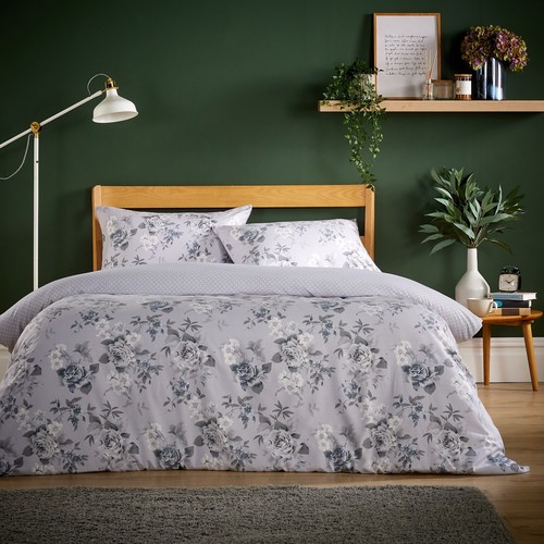Reversible Duvet Quilt Cover Bedding Set Single Double King Size With Pillowcase - Picture 16 of 19