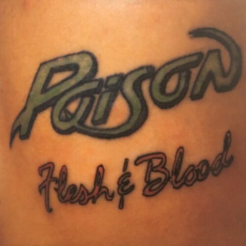 Flesh & Blood by Poison (CD, Jul-1990, Capitol/EMI Records)