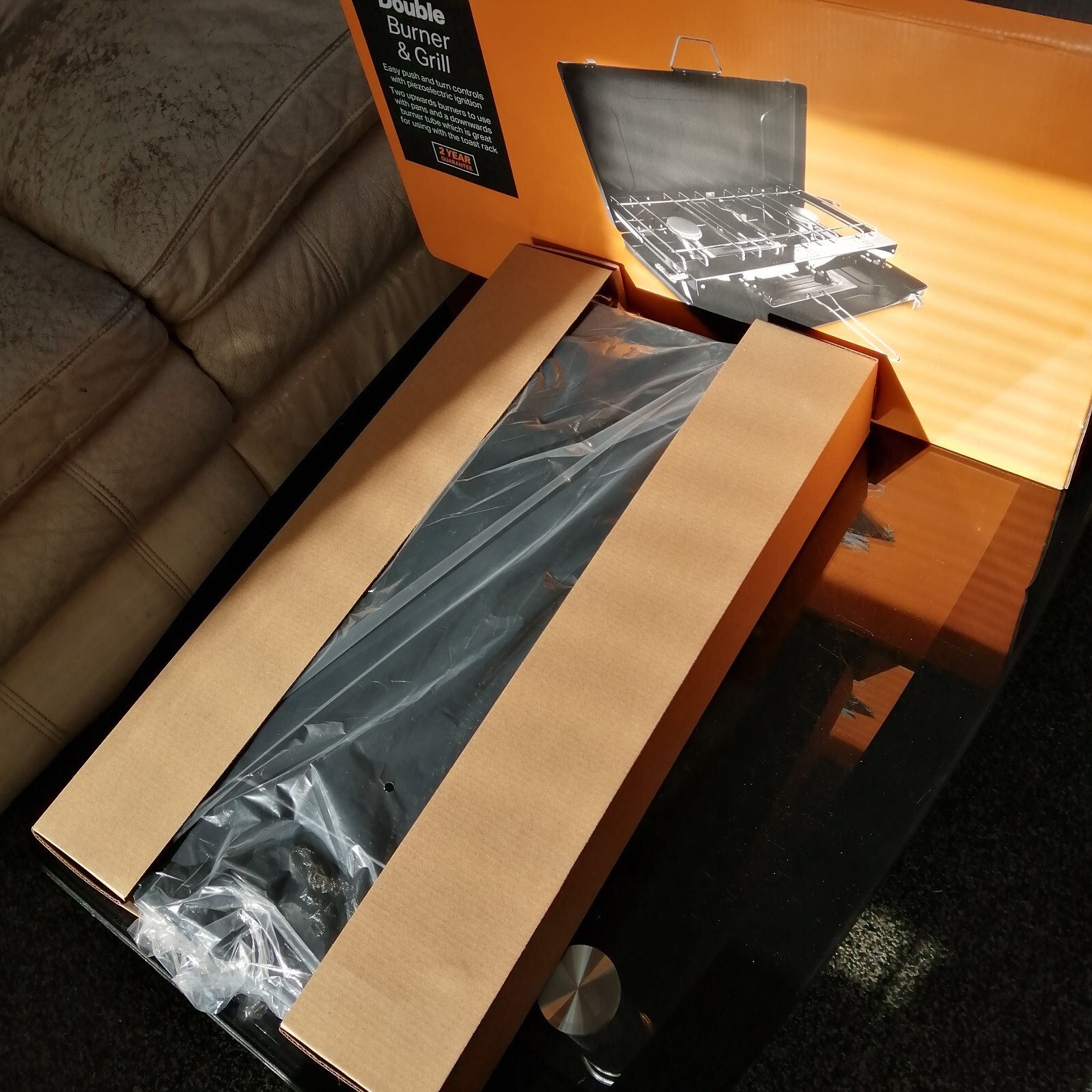 Halford Portable Halfords Double Stove with Grill eBay