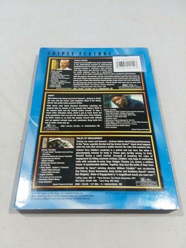 New Samuel L. Jackson in COACH CARTER / SHAFT / RULES OF ENGAGEMENT 3-Disc DVD - Picture 2 of 2