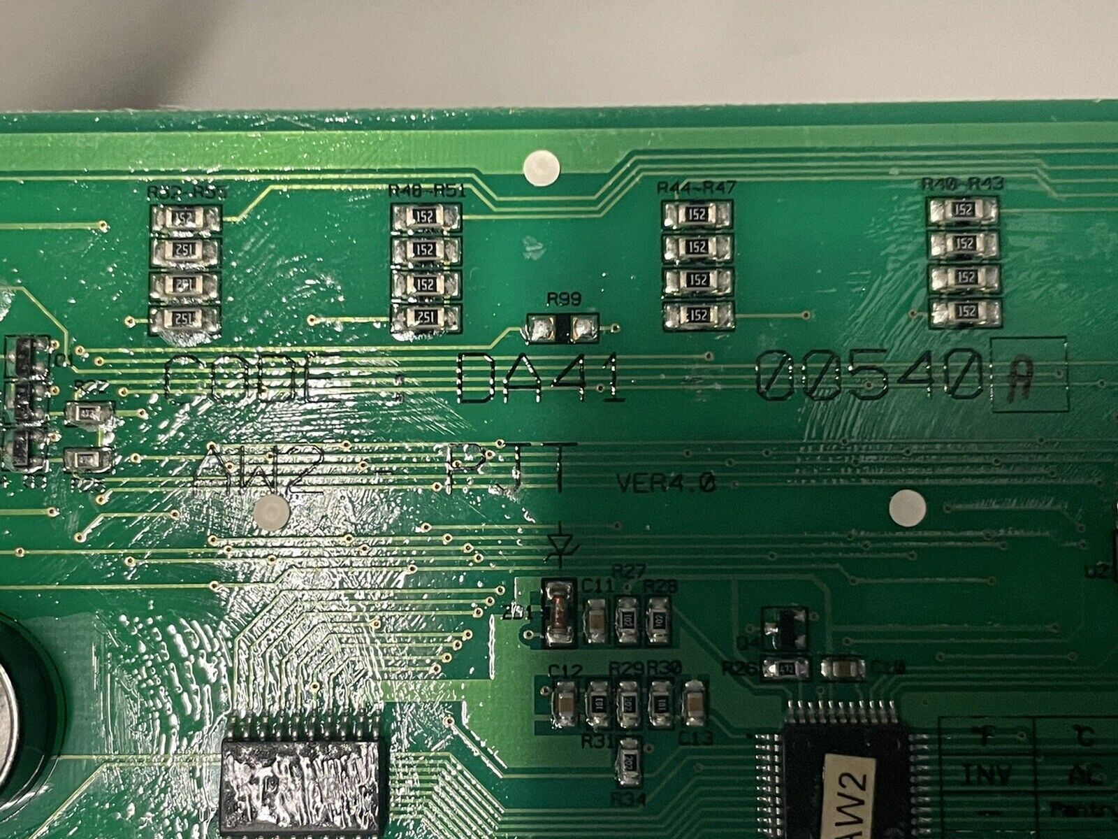 Display Module Da4100540k SAMSUNG REFRIGERATOR DISPLAY CONTROL BOARD DA41-00540A DA41-00540 A ...