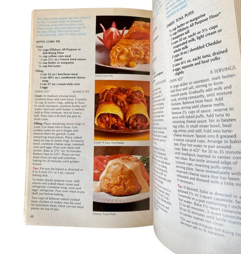 Vintage Pillsbury Cookbook 100 BAKE OFF RECIPES Pamphlet Book 1969 - Picture 3 of 5