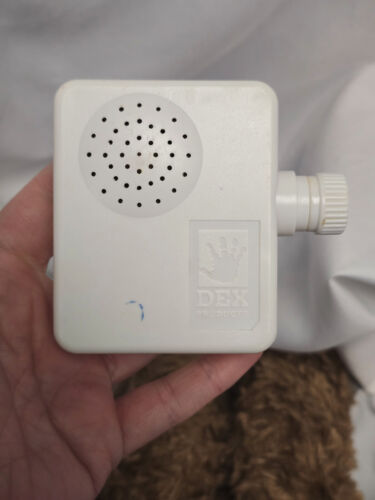DEX Baby Womb Sound Heartbeat Orsacchiotto Marrone Peluche Culla Giocattolo Lovey Succhietto - Foto 5 di 5