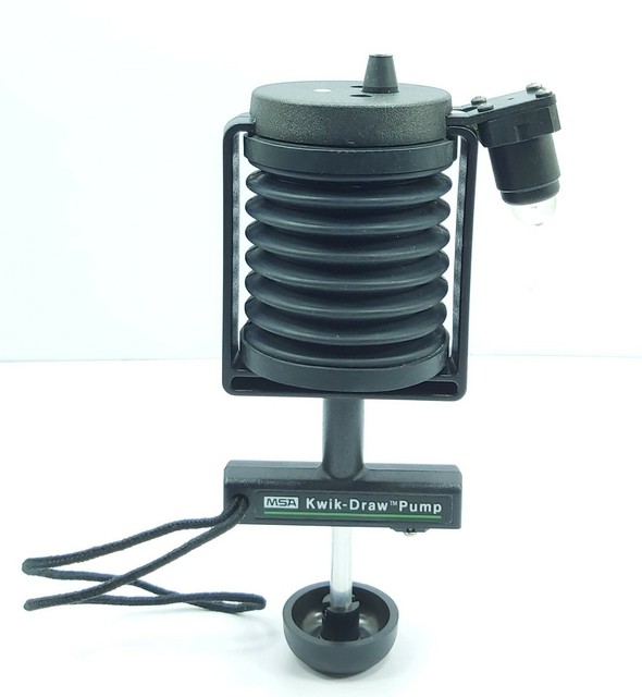 MSA Kwik Draw 488543 Sample Deluxe Pump Gas Detector Tube Pump Test