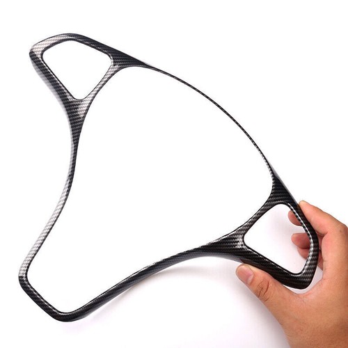 For Mercedes-Benz GLC 2016-2019 Carbon Fiber Steering Wheel Moulding Cover Trim - Bild 10 von 18
